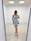 VESTIDO IBIZA AZUL AÑIL VESTIDO IBIZA AZUL AÑIL